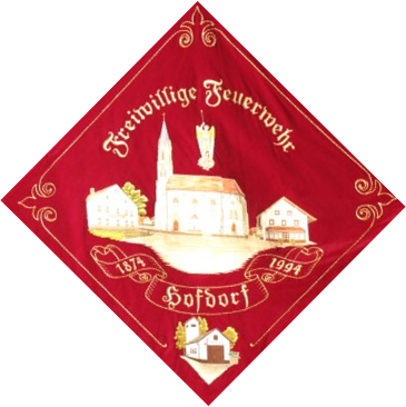 Standartenfahne der FFW Hofdorf